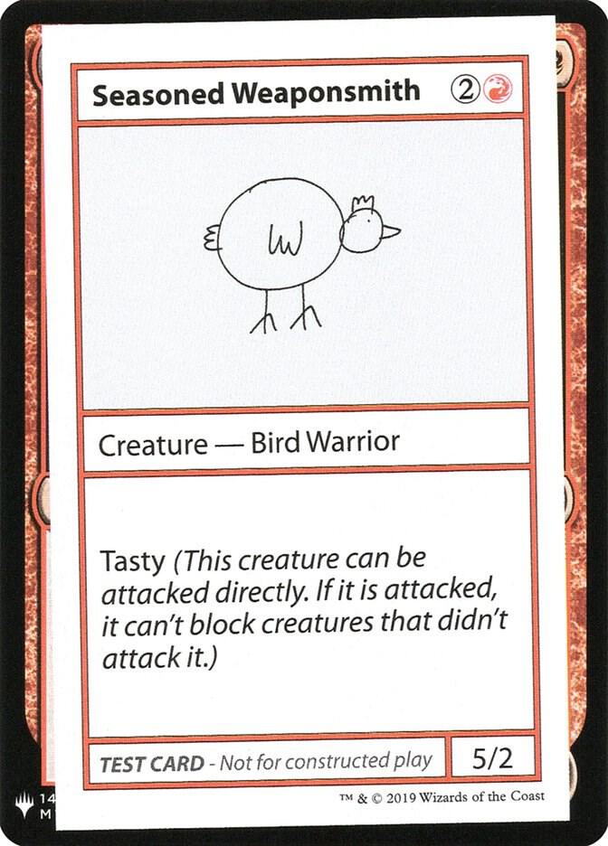 Seasoned Weaponsmith card image