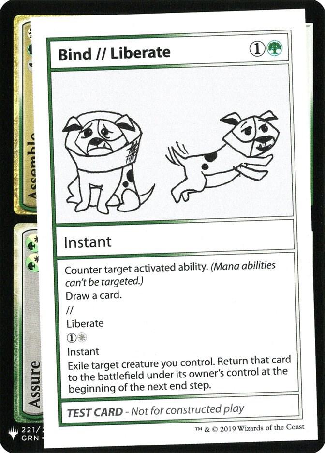 Bind // Liberate card image