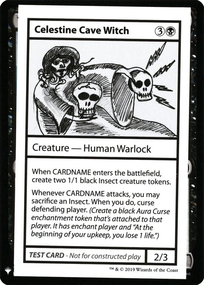 Celestine Cave Witch card image