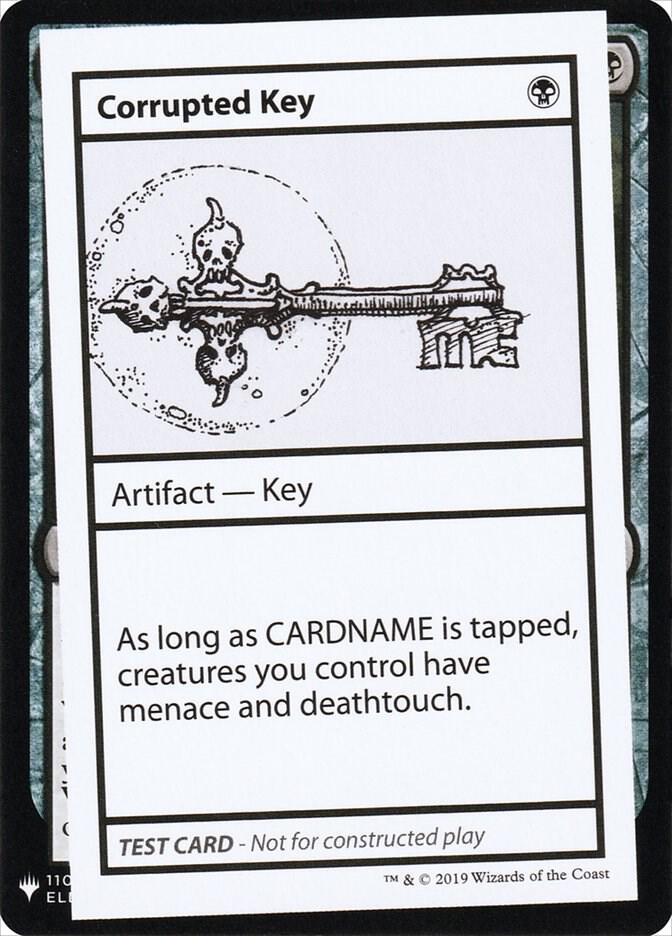 Corrupted Key card image