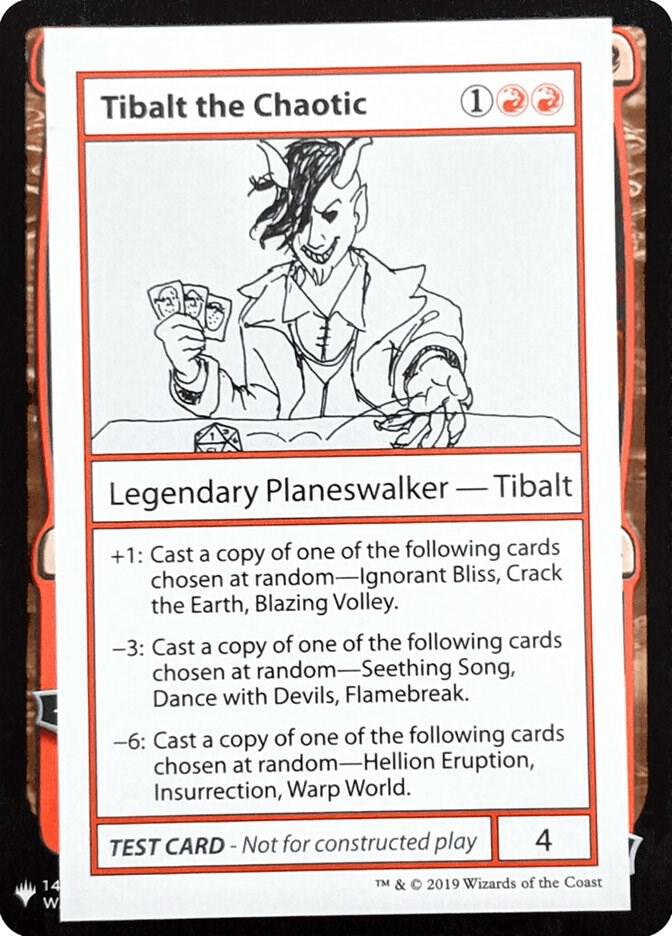 Tibalt the Chaotic card image