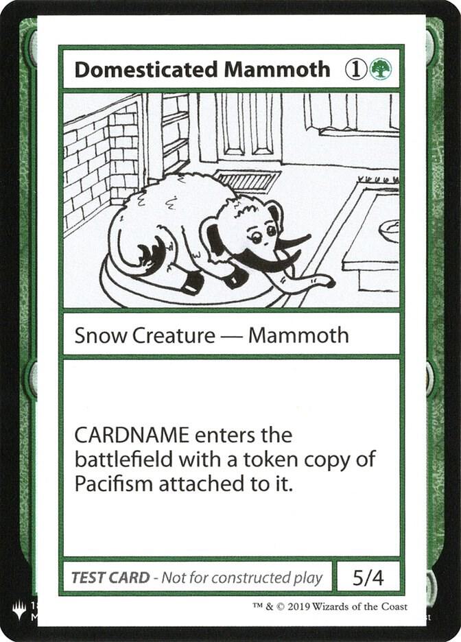 Domesticated Mammoth card image