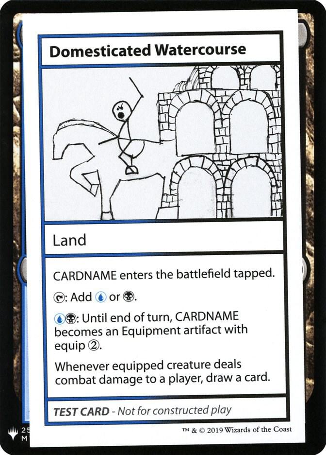 Domesticated Watercourse card image
