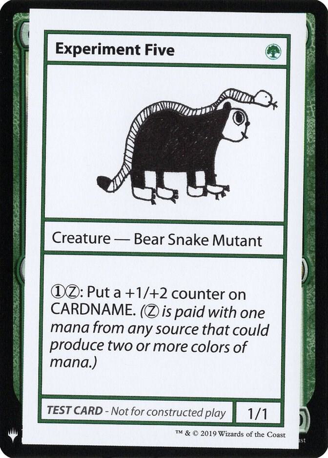 Experiment Five card image