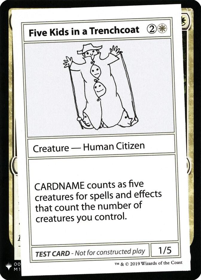 Five Kids in a Trenchcoat card image