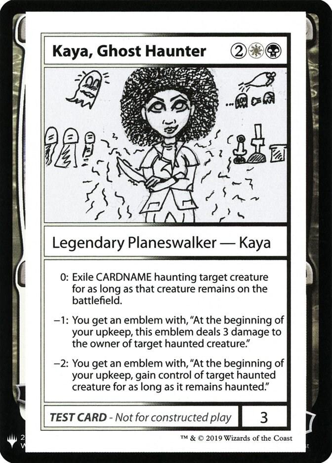 Kaya, Ghost Haunter card image