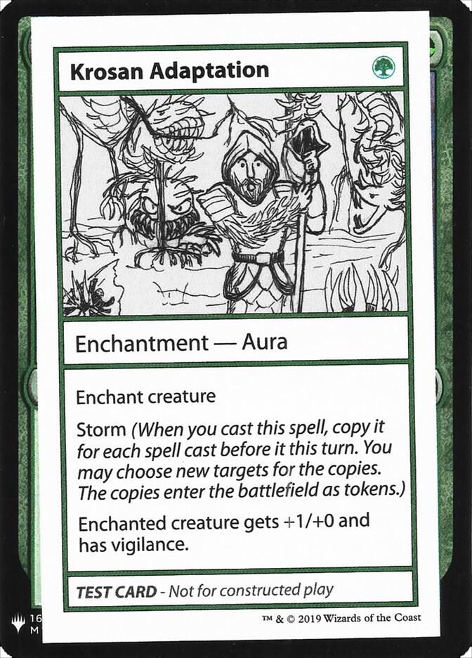 Krosan Adaptation card image