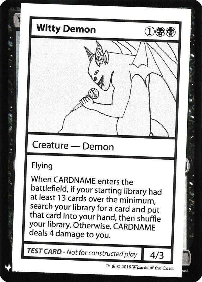 Witty Demon card image