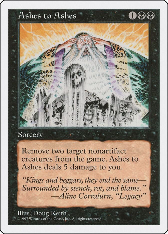 Ashes to Ashes card image