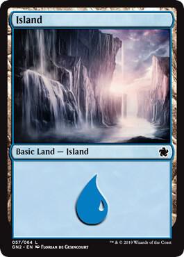 Island (057) card image