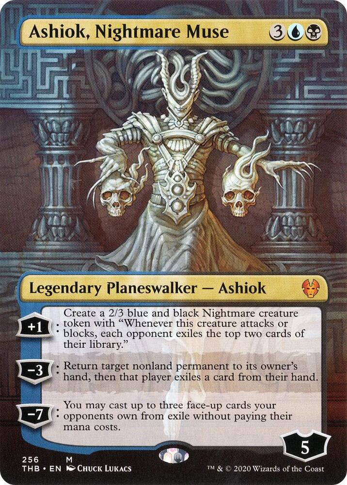 Ashiok, Nightmare Muse (Borderless) card image