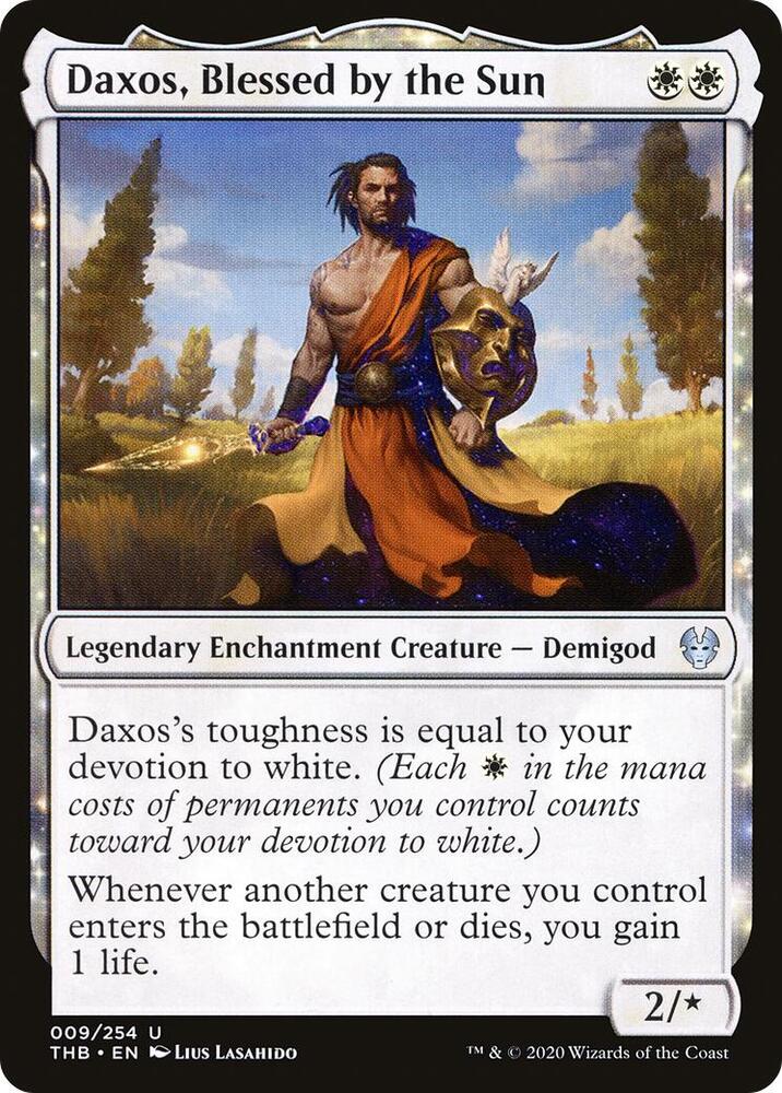 Daxos, Blessed by the Sun card image