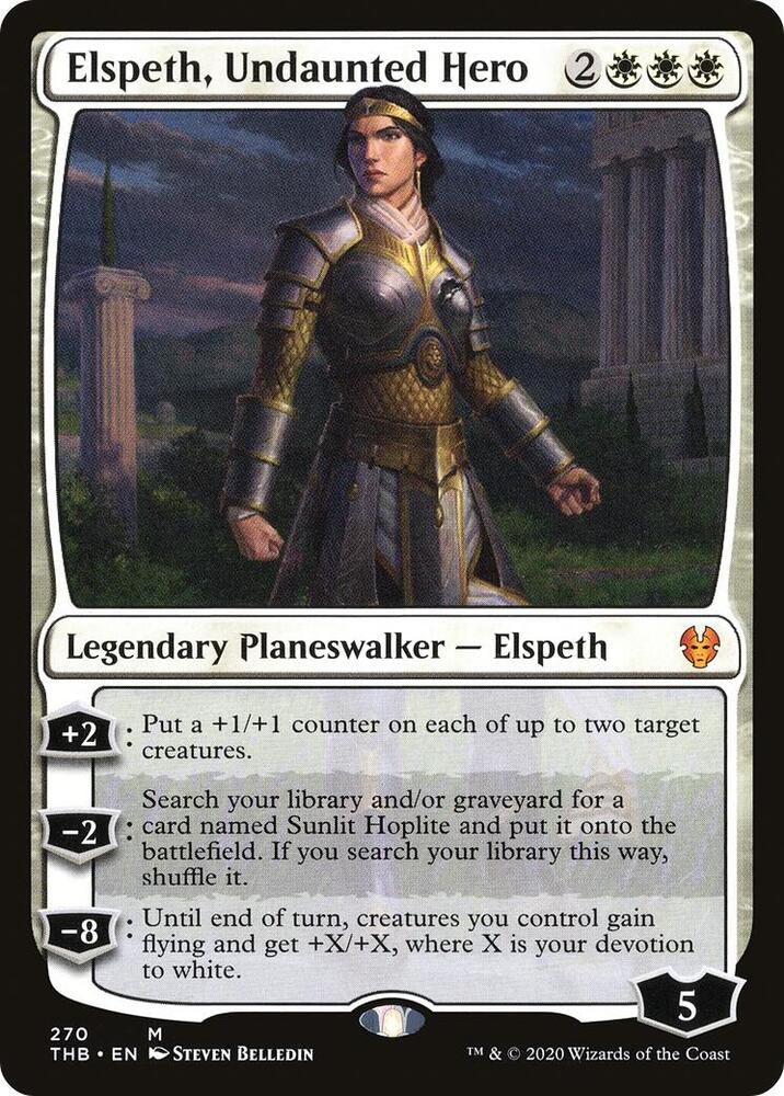 Elspeth, Undaunted Hero card image