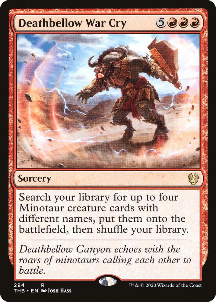 Deathbellow War Cry card image