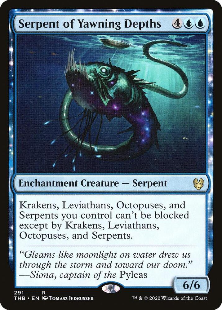 Serpent of Yawning Depths card image