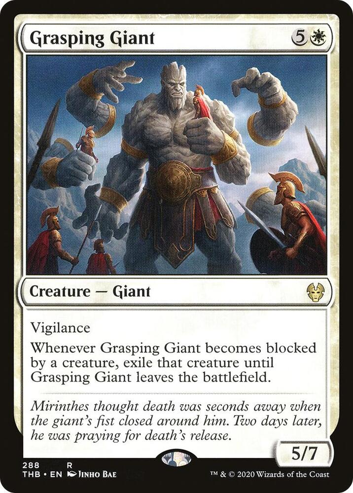 Grasping Giant card image