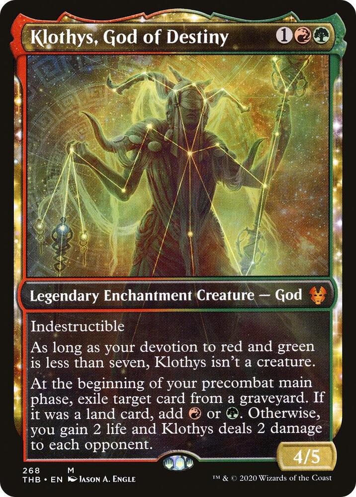 Klothys, God of Destiny (Showcase) card image