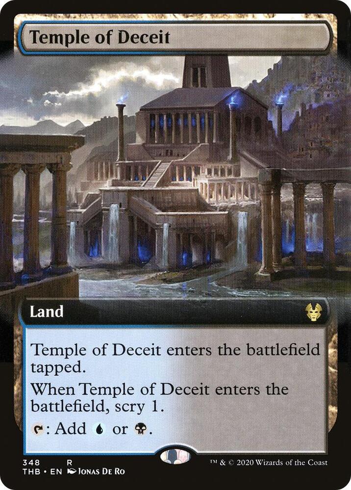 Temple of Deceit (Extended Art) card image