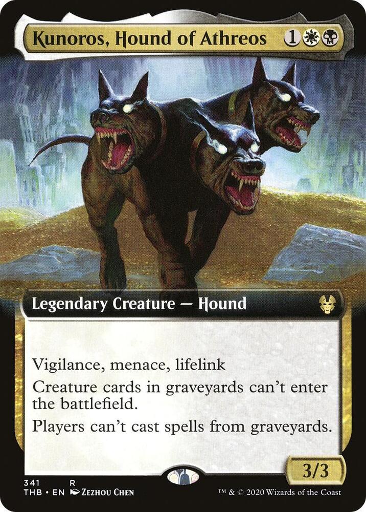 Kunoros, Hound of Athreos (Extended Art) card image