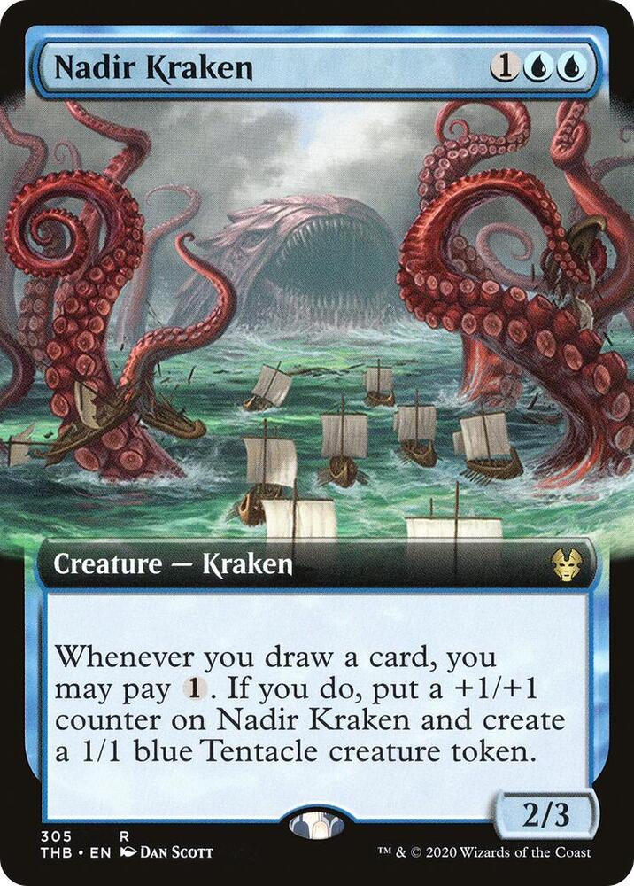 Nadir Kraken (Extended Art) card image