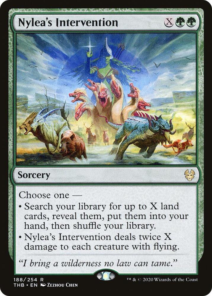 Nylea's Intervention card image