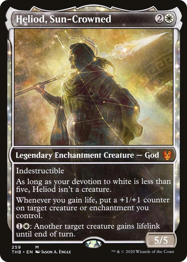 Heliod, Sun-Crowned (Showcase) card image