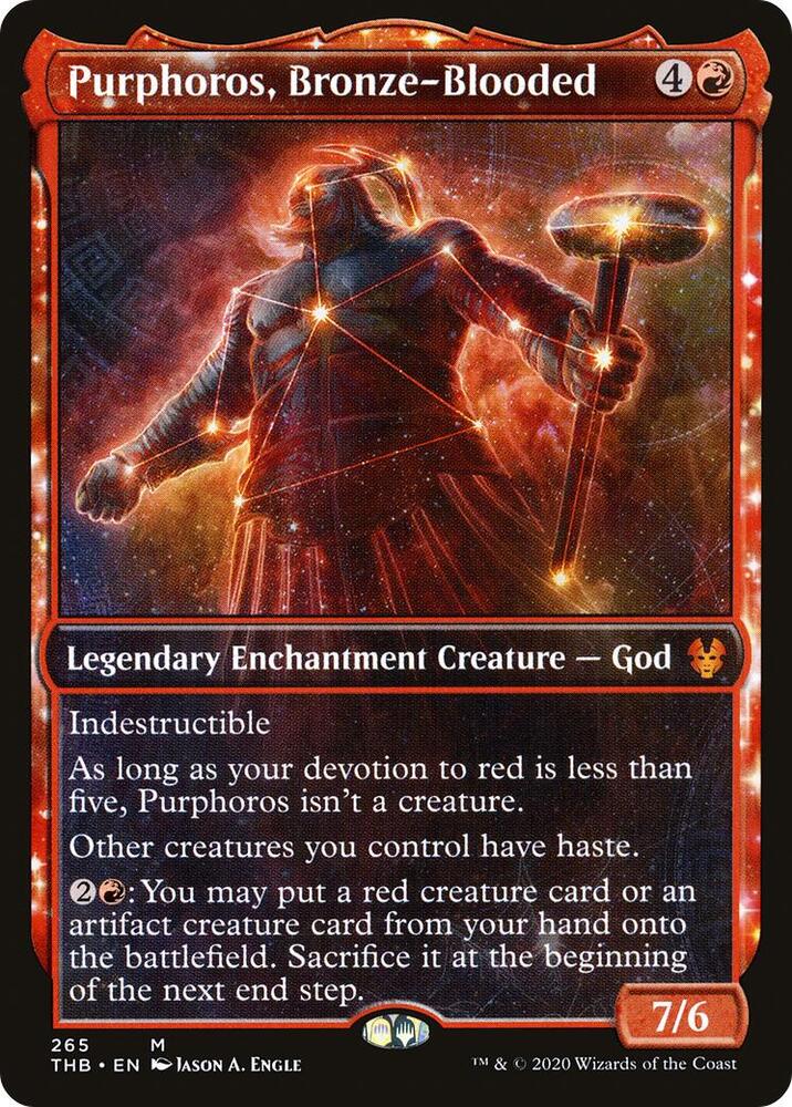 Purphoros, Bronze-Blooded (Showcase) card image