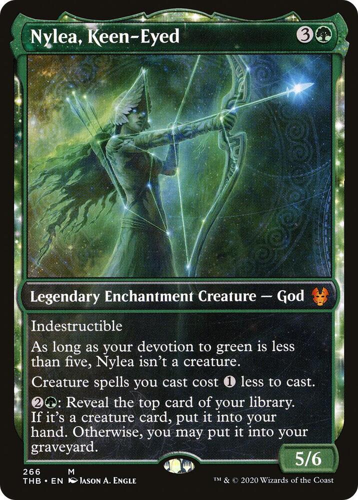 Nylea, Keen-Eyed (Showcase) card image