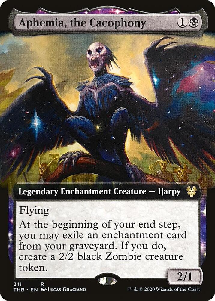 Aphemia, the Cacophony (Extended Art) card image