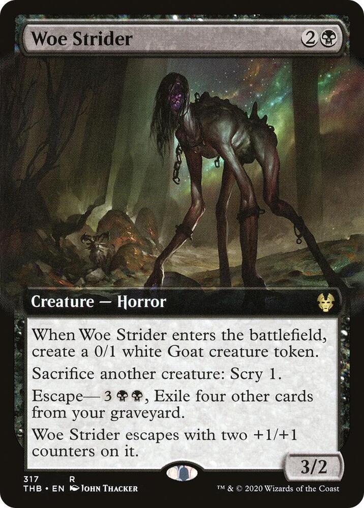 Woe Strider (Extended Art) card image