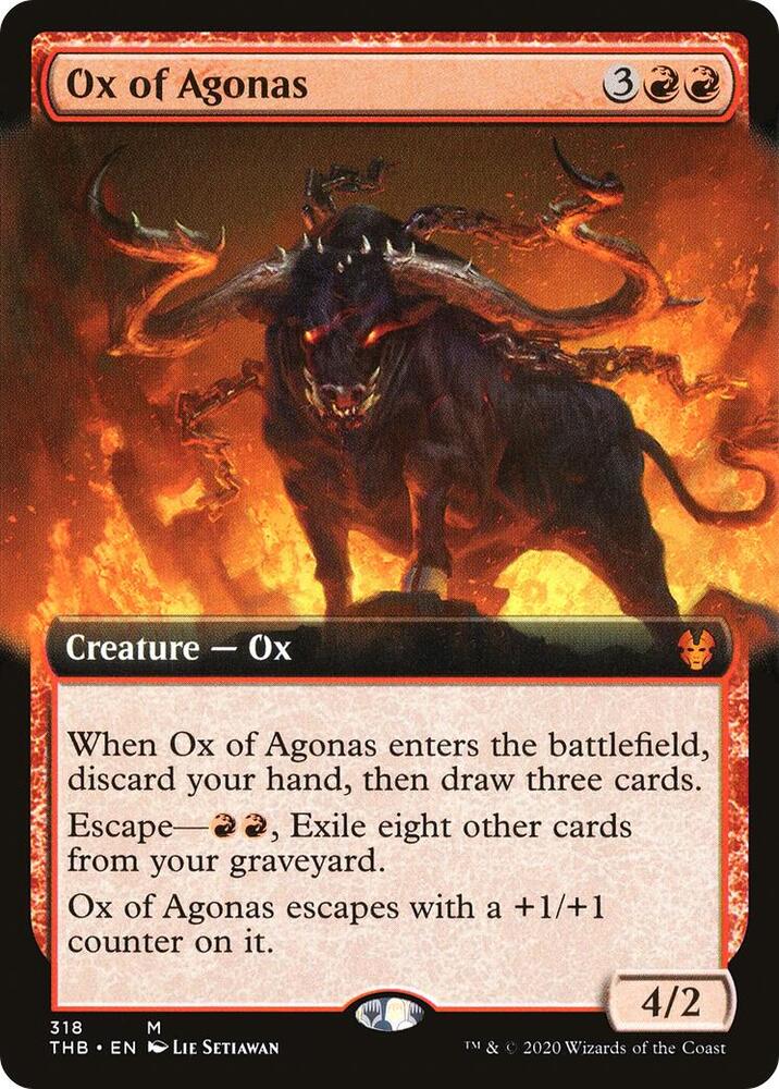 Ox of Agonas (Extended Art) card image