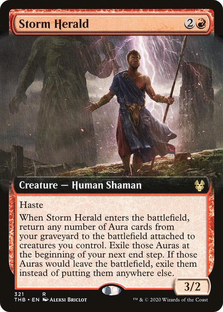 Storm Herald (Extended Art) card image