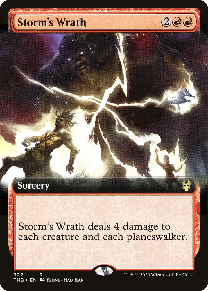 Storm's Wrath (Extended Art) card image