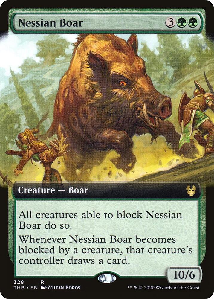 Nessian Boar (Extended Art) card image