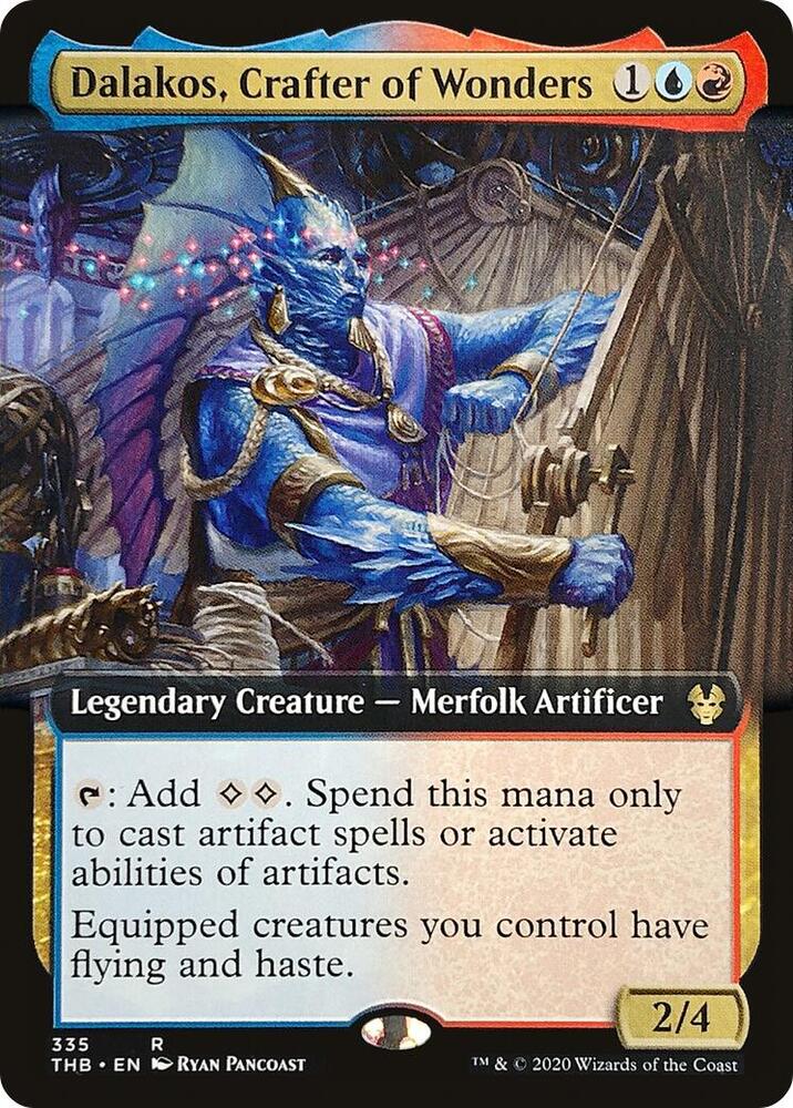 Dalakos, Crafter of Wonders (Extended Art) card image