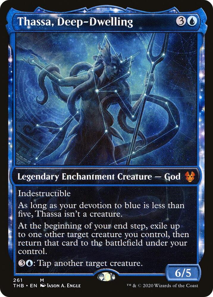 Thassa, Deep-Dwelling (Showcase) card image