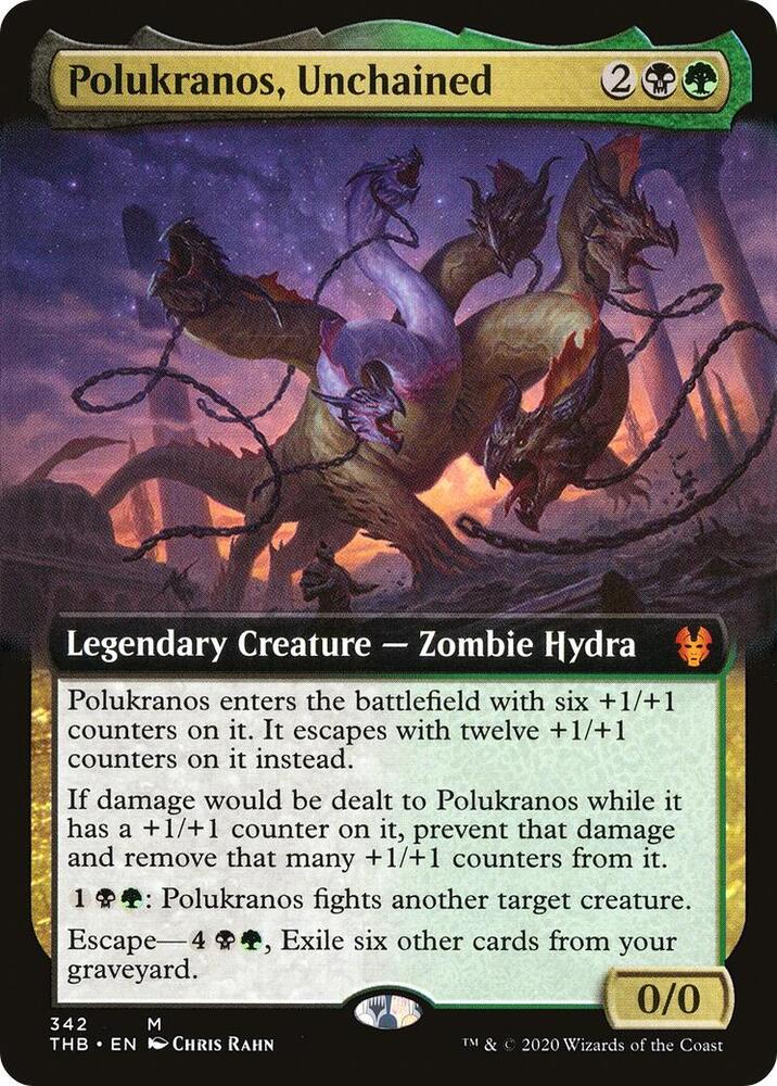 Polukranos, Unchained (Extended Art) card image