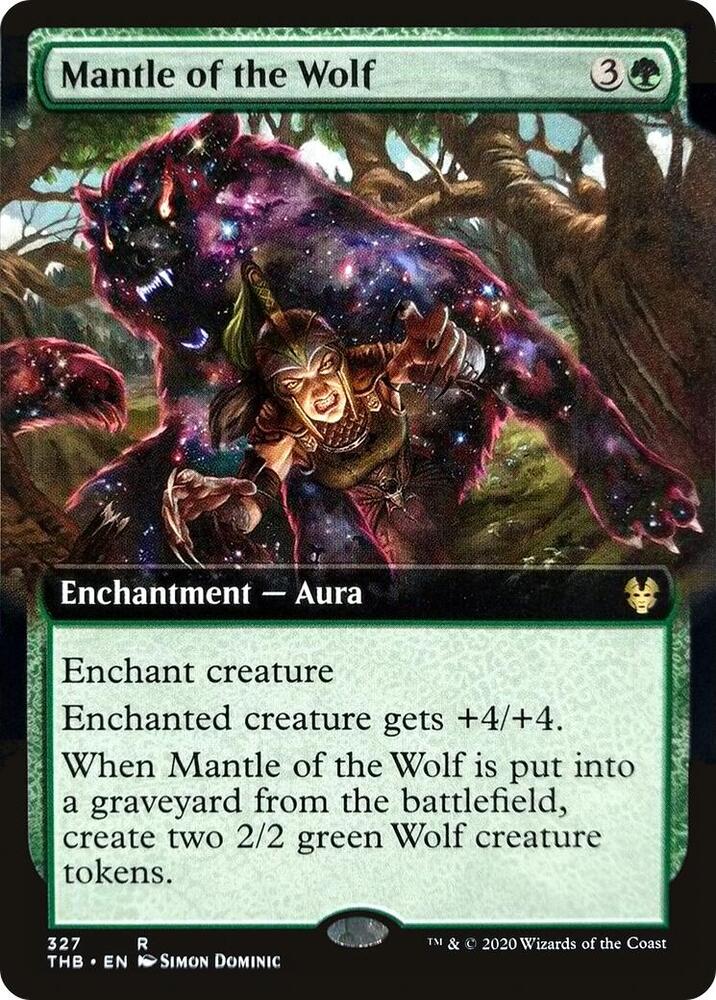 Mantle of the Wolf (Extended Art) card image
