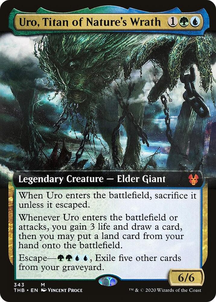 Uro, Titan of Nature's Wrath (Extended Art) card image