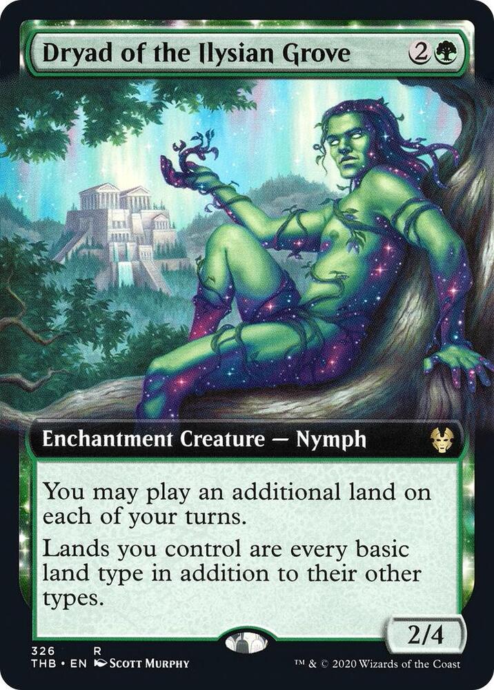 Dryad of the Ilysian Grove (Extended Art) card image