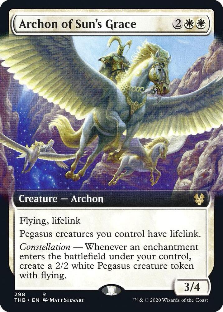 Archon of Sun's Grace (Extended Art) card image