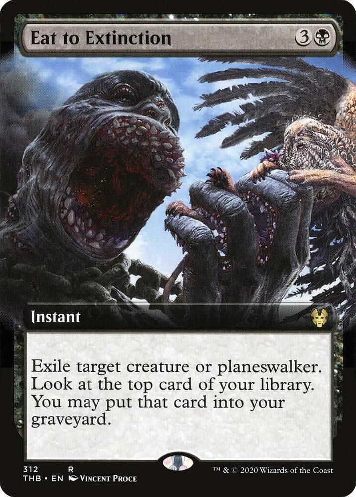 Eat to Extinction (Extended Art) card image