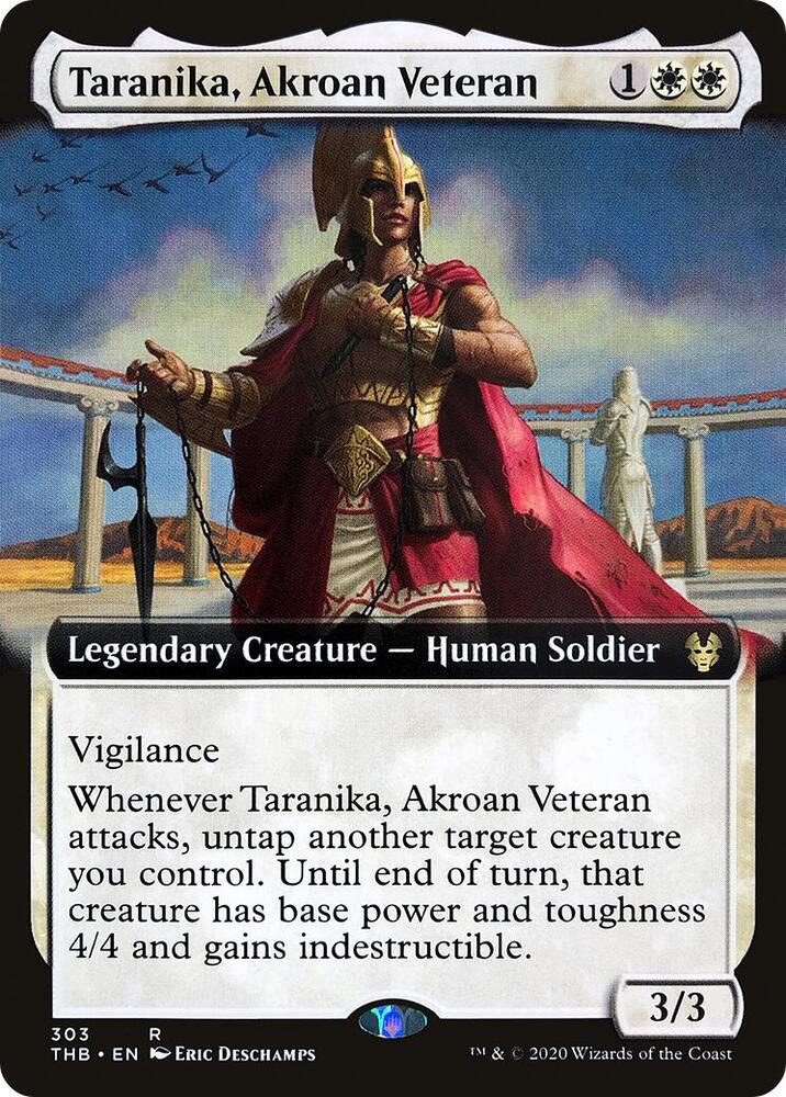 Taranika, Akroan Veteran (Extended Art) card image