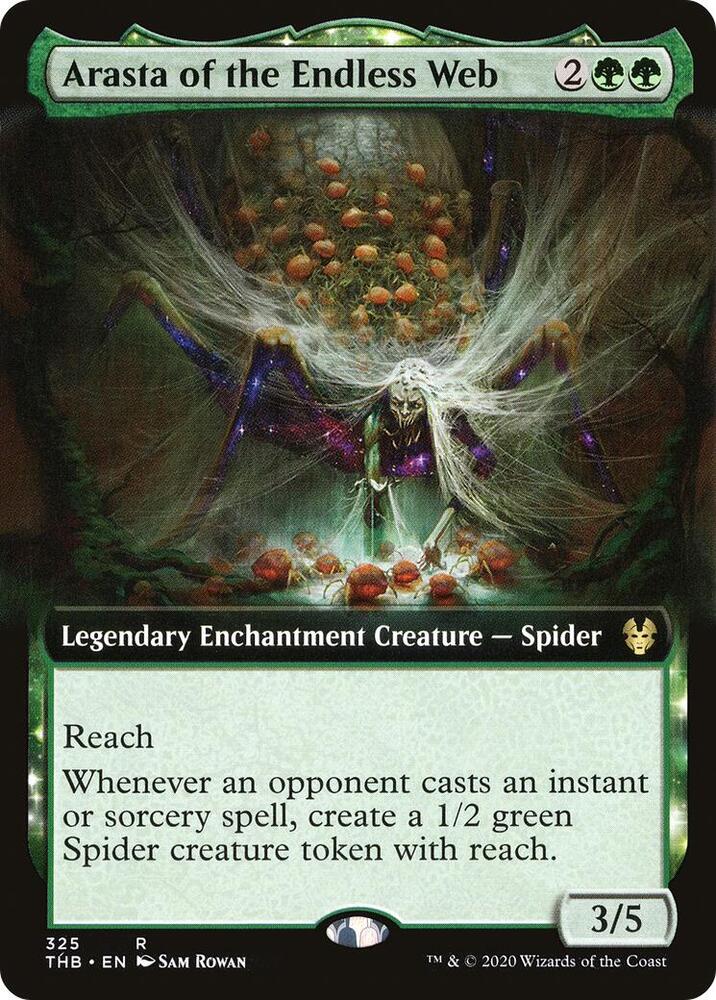 Arasta of the Endless Web (Extended Art) card image