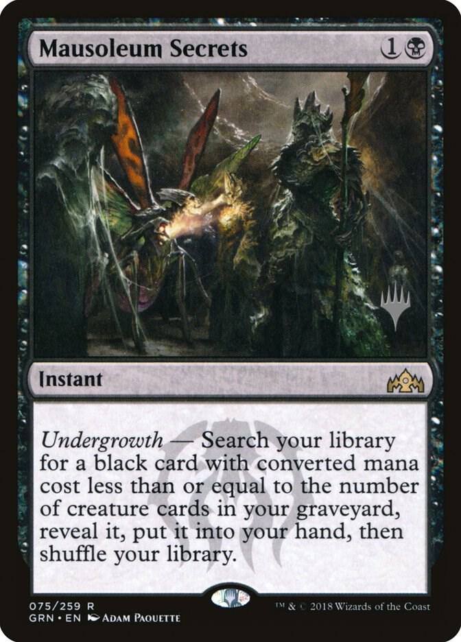 Mausoleum Secrets card image