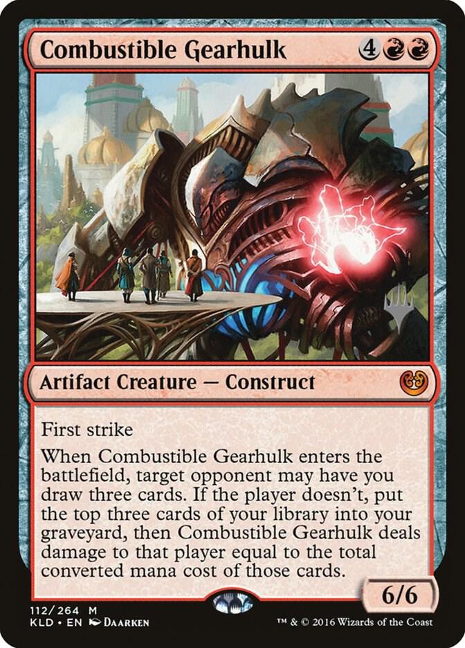 Combustible Gearhulk card image
