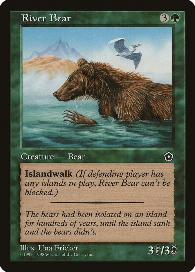 River Bear card image