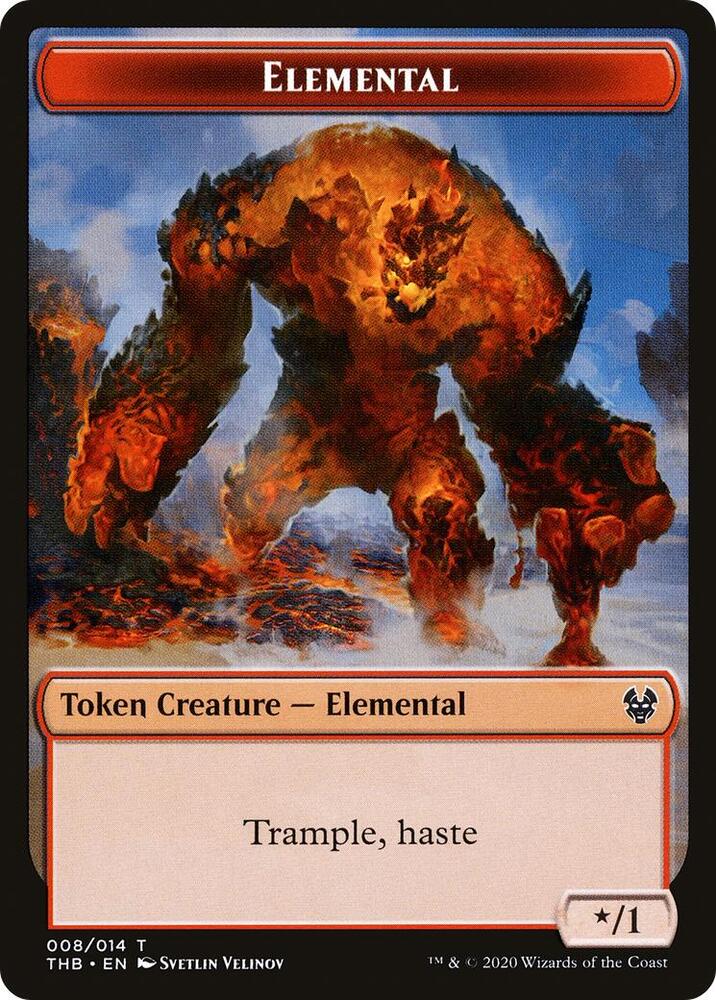 Elemental // Satyr Double-Sided Token card image