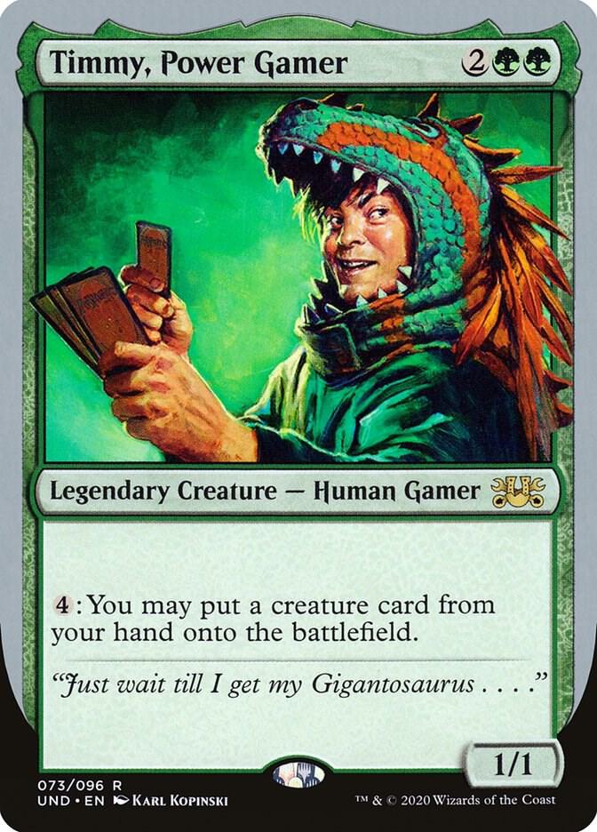 Timmy, Power Gamer card image