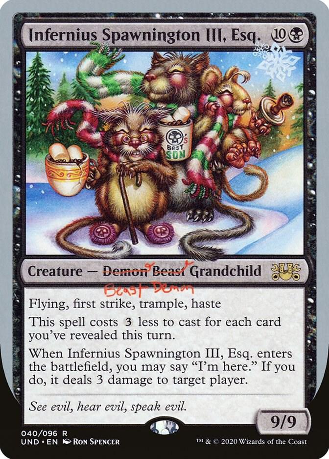 Infernius Spawnington III, Esq. card image